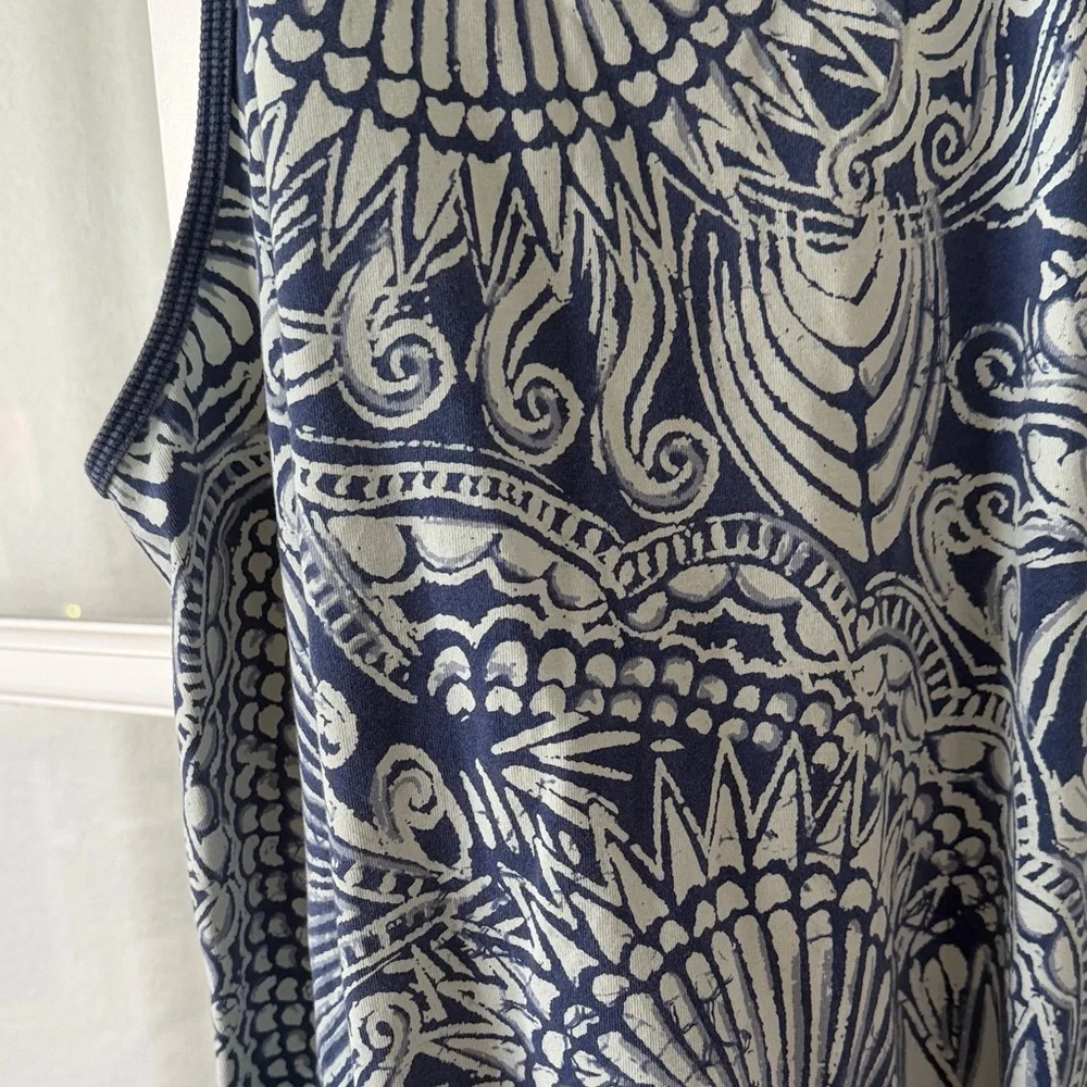 💙Free People Hot Shot Onesie-(Size-Small, Color Printed Blue)💙 - Picture 5 of 6